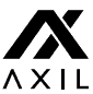 A black and white logo
Description automatically generated