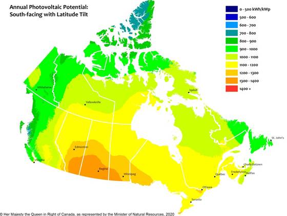 New tool calculates solar potential of any location in Canada ??? pv magazine  International