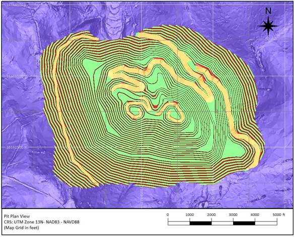 A map of a mountain
Description automatically generated